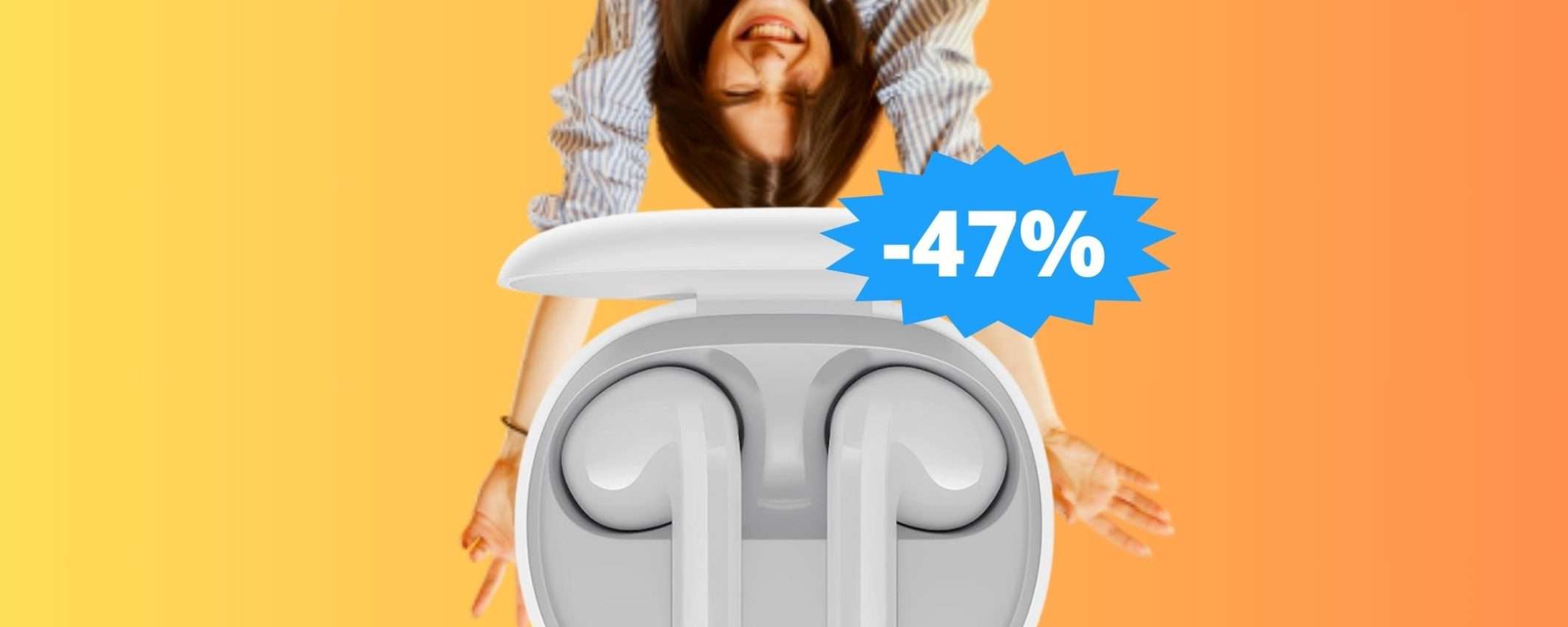 Xiaomi Redmi Buds 4 Lite: MEGA sconto del 47% su Amazon Xiaomi Redmi Buds 4 Lite: MEGA sconto del 47% su Amazon