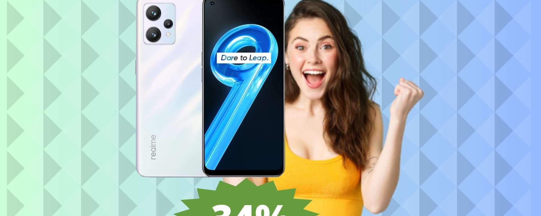 Realme 9: un'OCCASIONE imperdibile a questo prezzo Realme 9: un'OCCASIONE imperdibile a questo prezzo