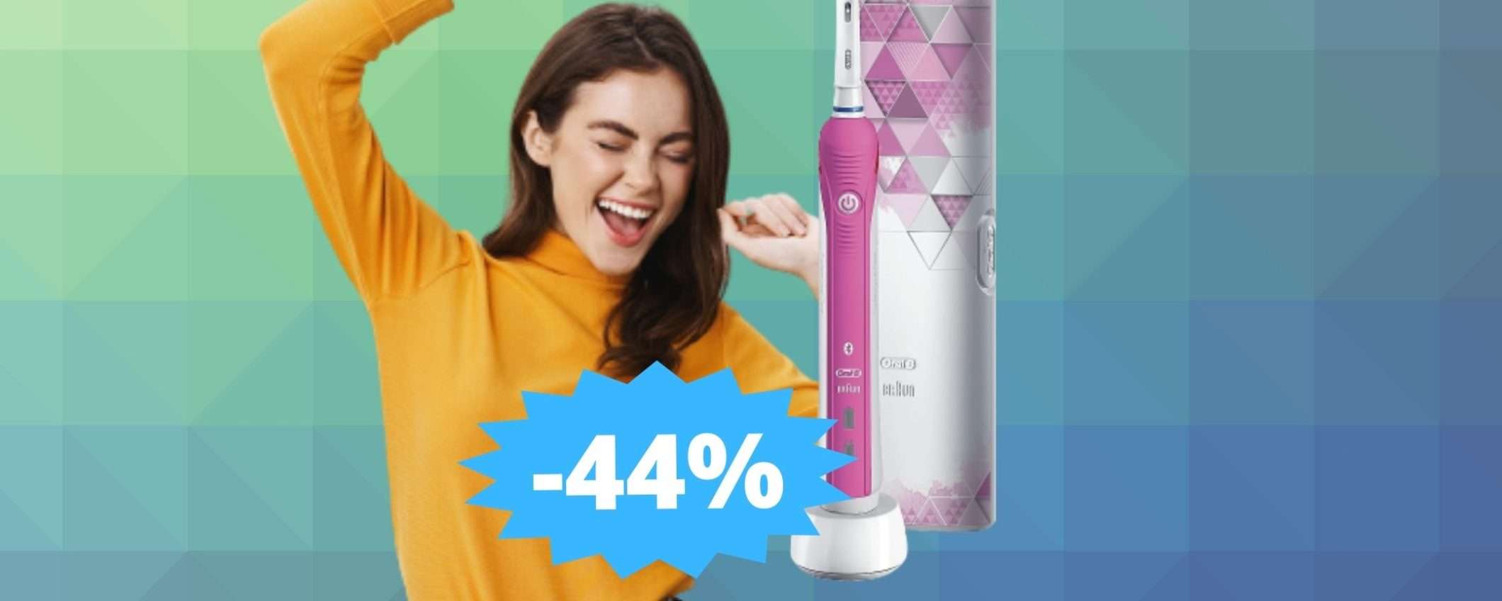 Oral-B Design Edition Smart 4: MEGA sconto su Amazon (-44%) Oral-B Design Edition Smart 4: MEGA sconto su Amazon (-44%)