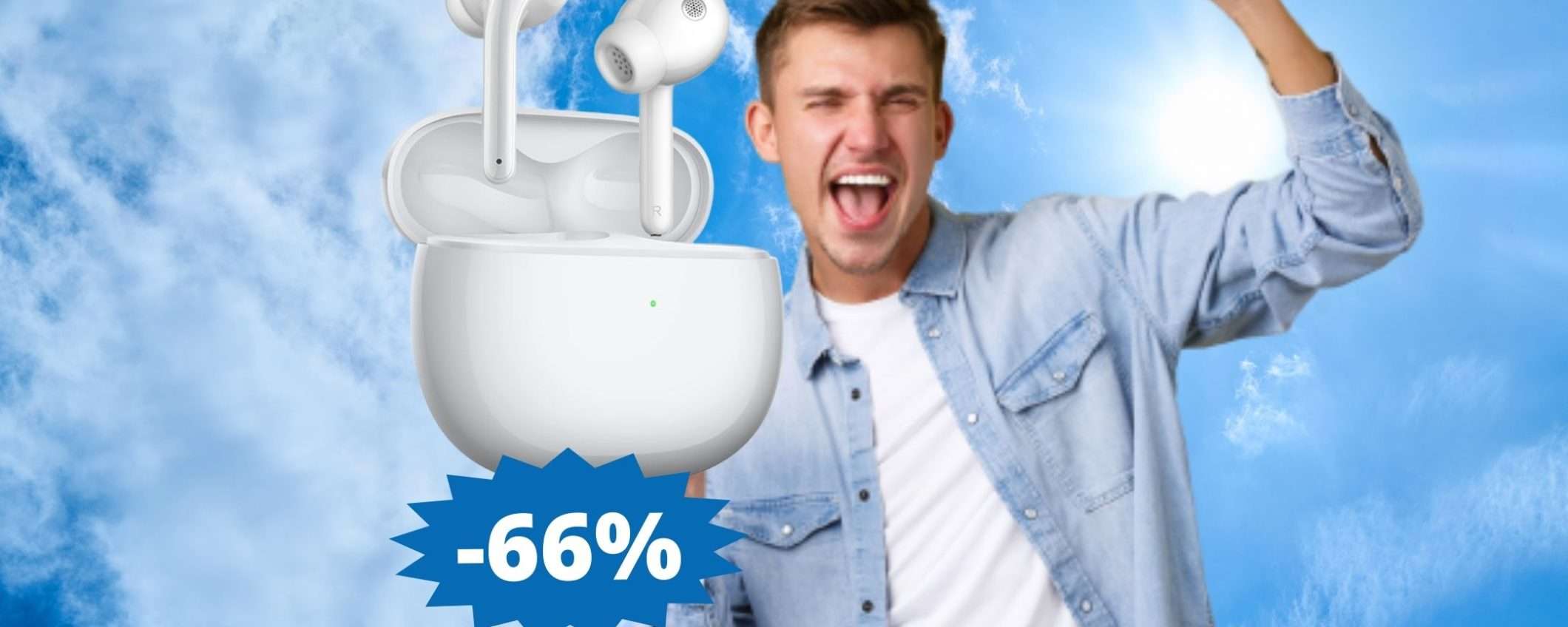 Xiaomi Buds 3: audio incredibile ad un prezzo RIDICOLO (-66%) Xiaomi Buds 3: audio incredibile ad un prezzo RIDICOLO (-66%)