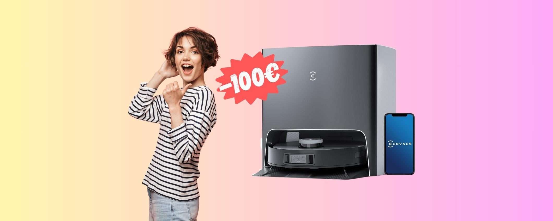 ECOVACS DEEBOT X1 TURBO: un gioiello in SCONTO di 100€ ECOVACS DEEBOT X1 TURBO: un gioiello in SCONTO di 100€