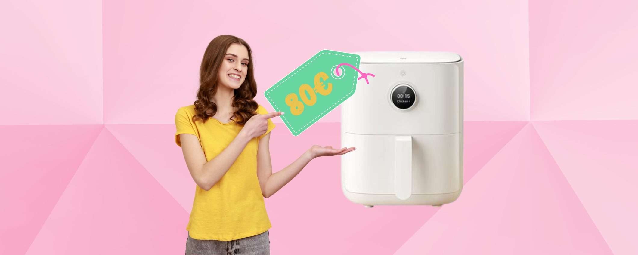 La friggitrice smart by Xiaomi da 3,5 litri è su eBay a MENO di 81€ La friggitrice smart by Xiaomi da 3,5 litri è su eBay a MENO di 81€