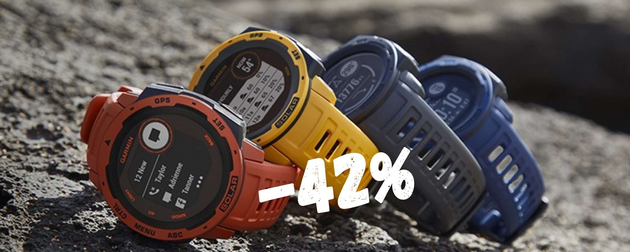 Garmin Instinct Solar a PREZZO ASSURDO su Amazon (-42%) Garmin Instinct Solar a PREZZO ASSURDO su Amazon (-42%)