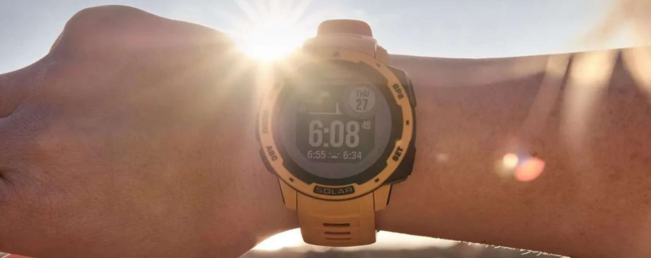 Il Garmin Instinct Solar torna a un PREZZO PAZZO Il Garmin Instinct Solar torna a un PREZZO PAZZO