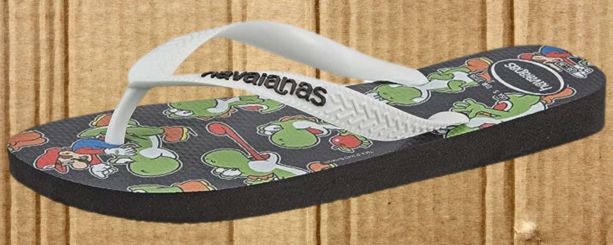 Infradito Havaianas Super Mario a 14€: sconto 40%, prezzo SHOCK Infradito Havaianas Super Mario a 14€: sconto 40%, prezzo SHOCK