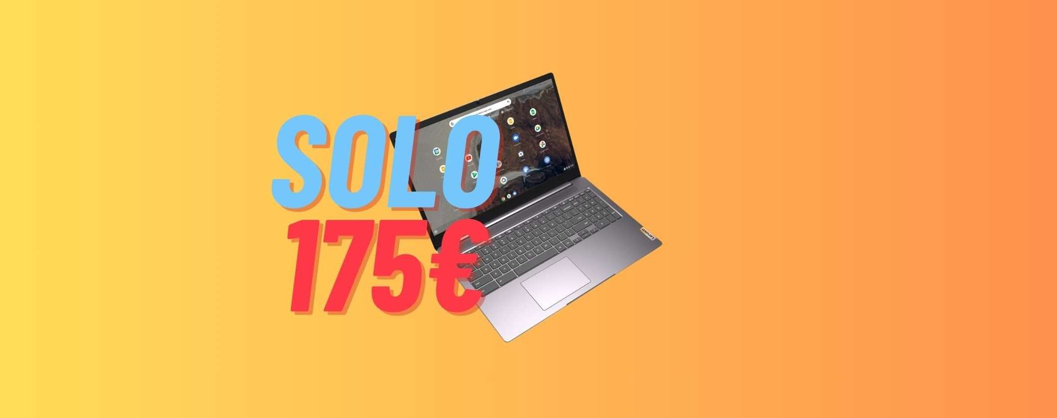 Lenovo IdeaPad 3 Chromebook a 175€: scopri come averlo Lenovo IdeaPad 3 Chromebook a 175€: scopri come averlo