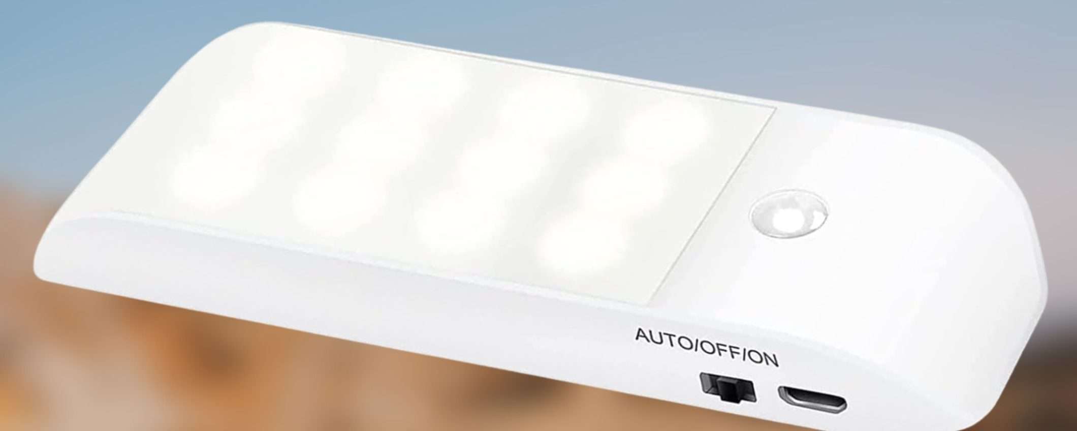Luce automatica ricaricabile a pochi SPICCIOLI su Amazon: bastano 6€ appena Luce automatica ricaricabile a pochi SPICCIOLI su Amazon: bastano 6€ appena