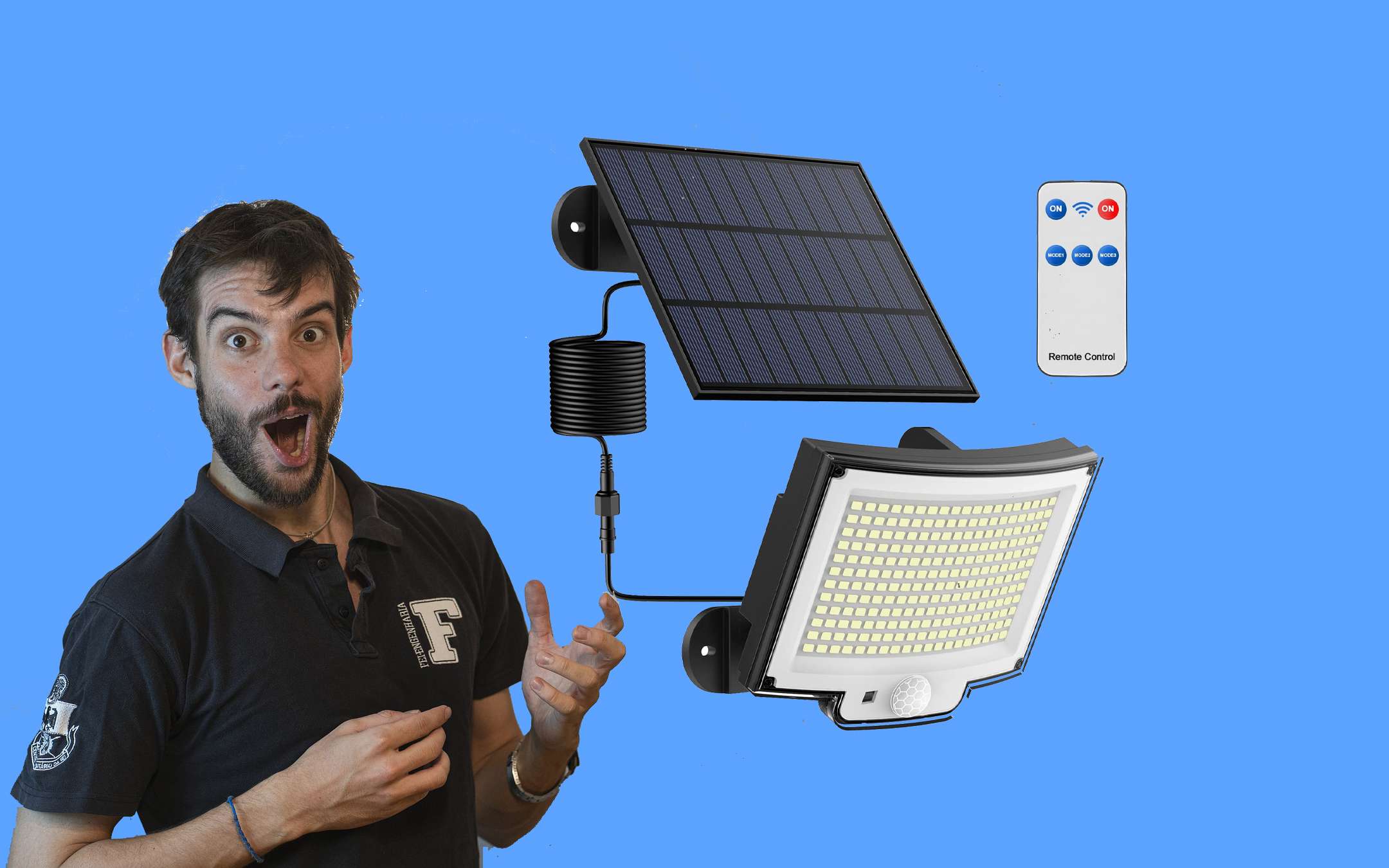 Luce solare a LED impermeabile con sconto SUPER 42% (Amazon)