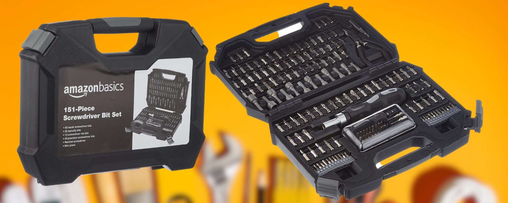 Pazzesco kit 151 in 1 a prezzo BOMBA su Amazon: inserti in acciaio (21€) Pazzesco kit 151 in 1 a prezzo BOMBA su Amazon: inserti in acciaio (21€)