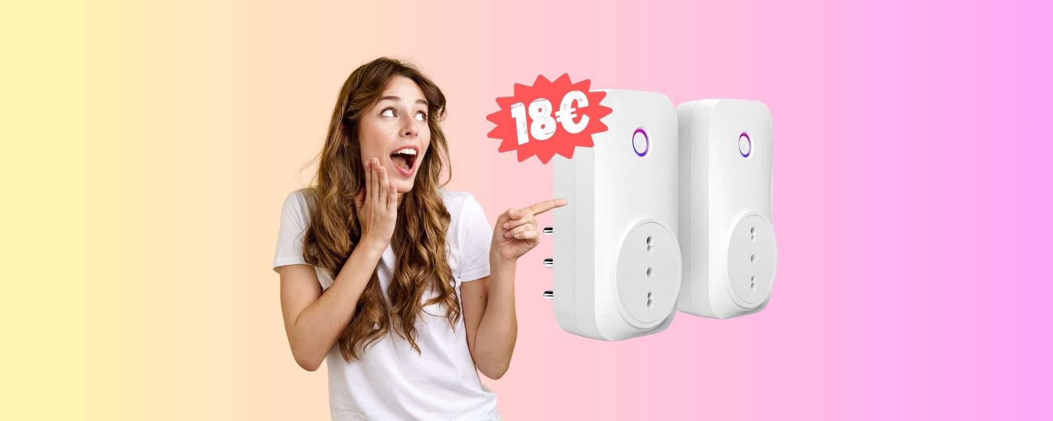 Meross: 2 prese intelligenti per una casa domotica tue a 18€ Meross: 2 prese intelligenti per una casa domotica tue a 18€