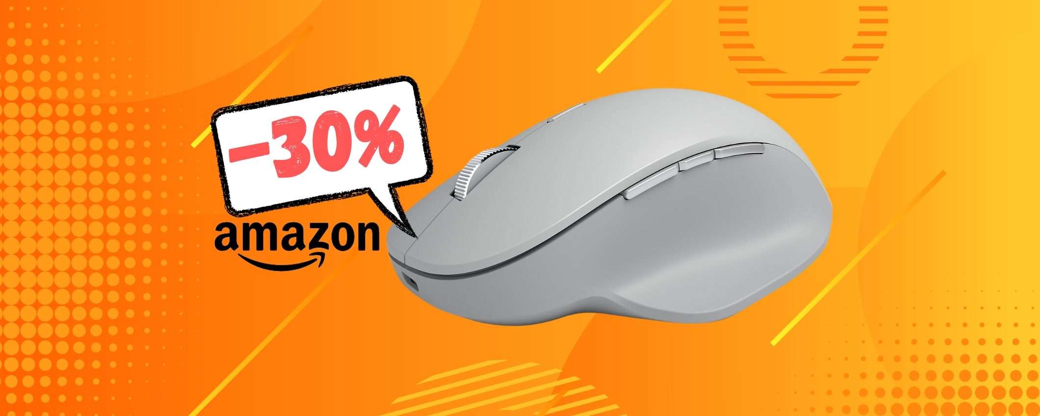 Microsoft Surface Precision: mouse PAZZESCO in OFFERTA al 30% Microsoft Surface Precision: mouse PAZZESCO in OFFERTA al 30%