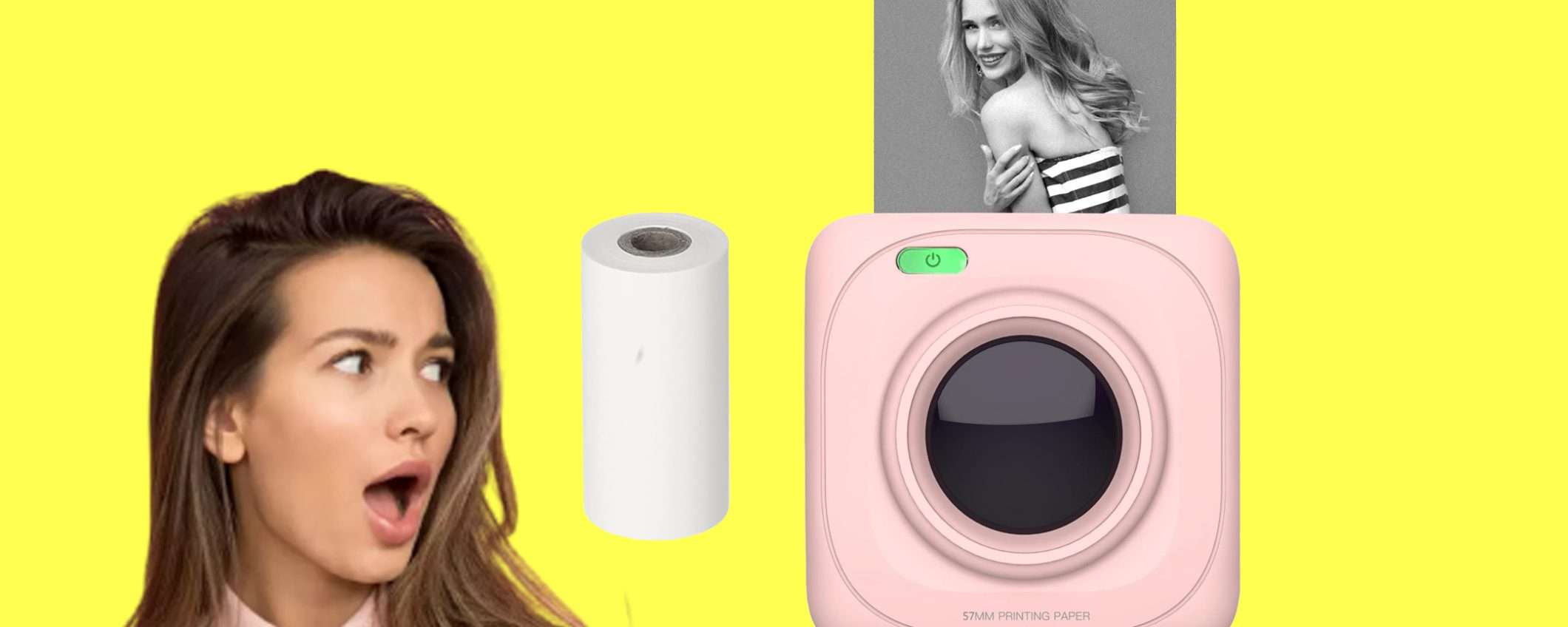 Mini stampante fotografica in doppio sconto a soli 22€ su Amazon Mini stampante fotografica in doppio sconto a soli 22€ su Amazon