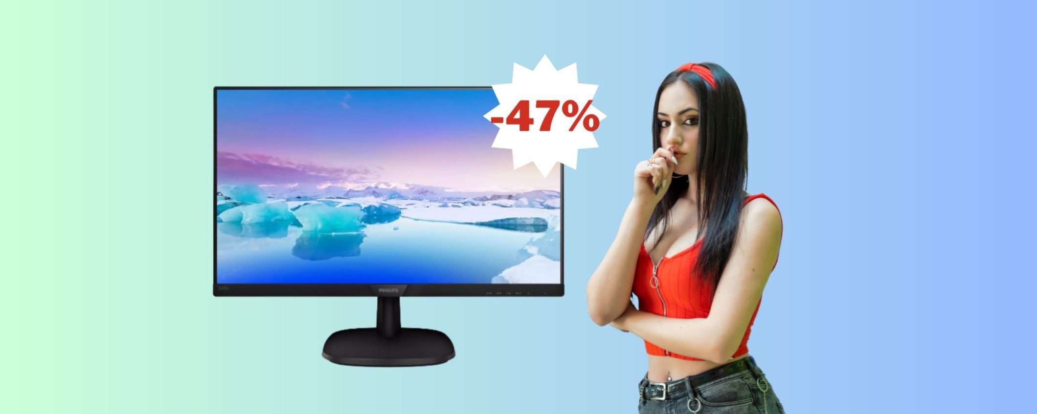 Monitor Philips 24 Monitor Philips 24