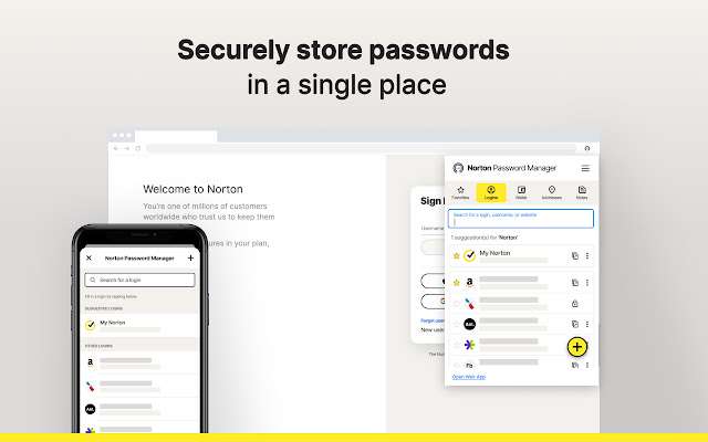 norton password manager