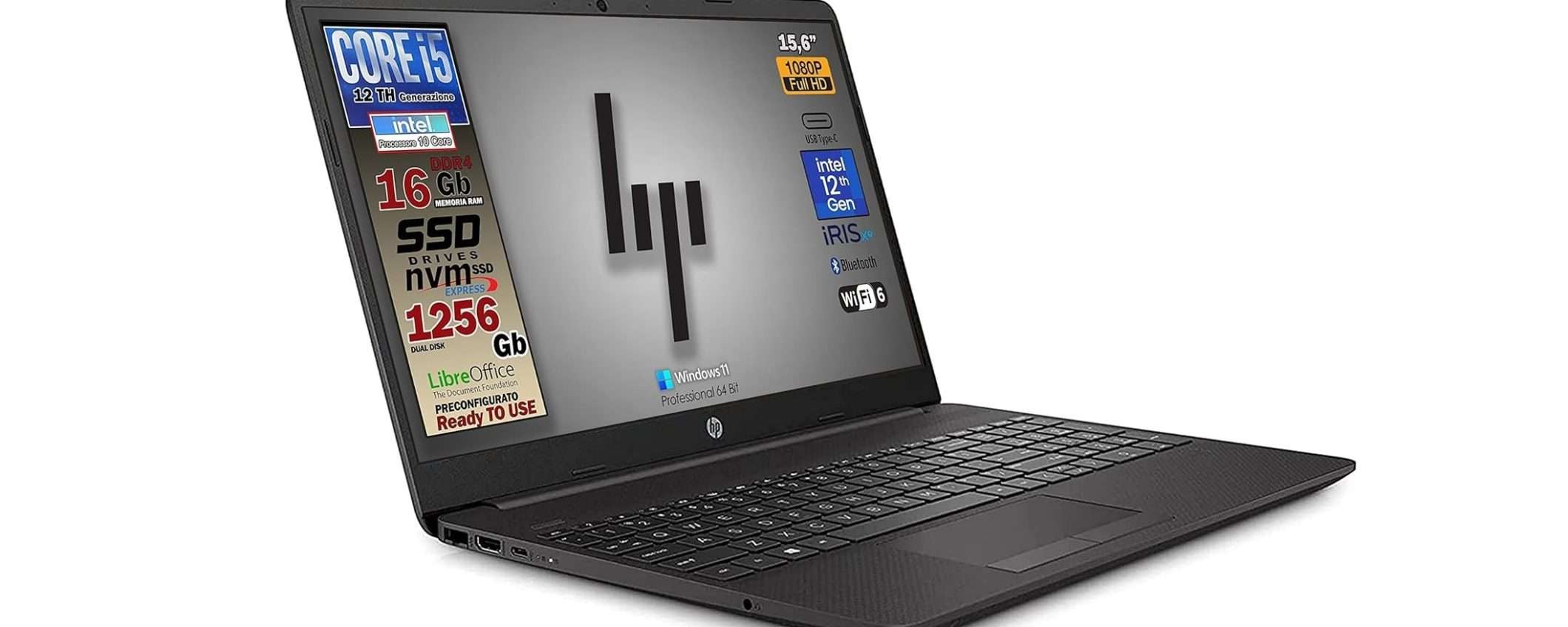 Questo notebook HP con Core i5 e 16 GB di RAM costa 599€ su Amazon Questo notebook HP con Core i5 e 16 GB di RAM costa 599€ su Amazon