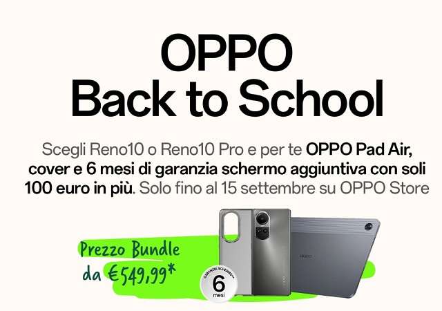 oppo back to school