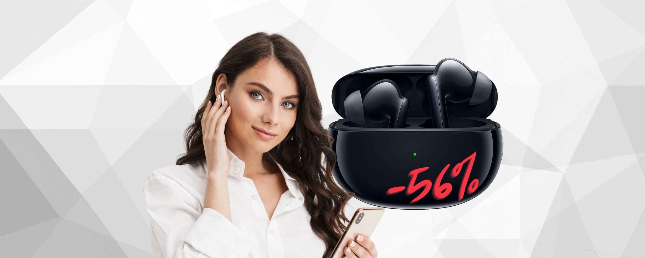 OPPO Enco X: auricolari wireless STUPENDI al 56% in MENO OPPO Enco X: auricolari wireless STUPENDI al 56% in MENO