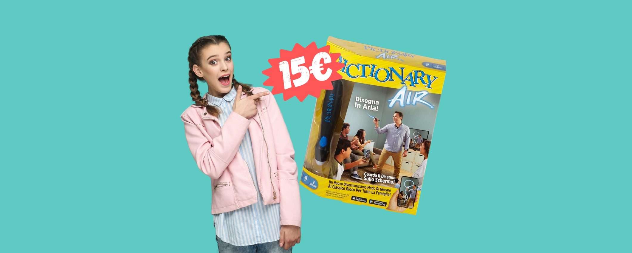 Pictionary Air: il gioco più BELLO di SEMPRE diventa smart a 15€ Pictionary Air: il gioco più BELLO di SEMPRE diventa smart a 15€