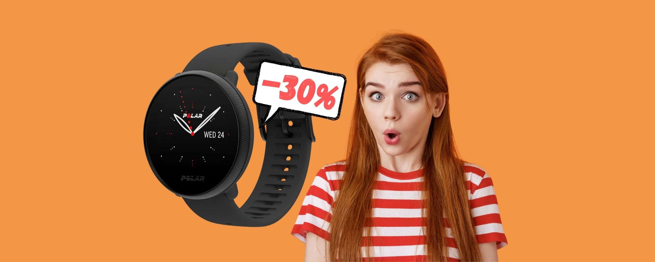 Polar Ignite 2: smartwatch con GPS, musica e fitness in OFFERTA al 30% Polar Ignite 2: smartwatch con GPS, musica e fitness in OFFERTA al 30%