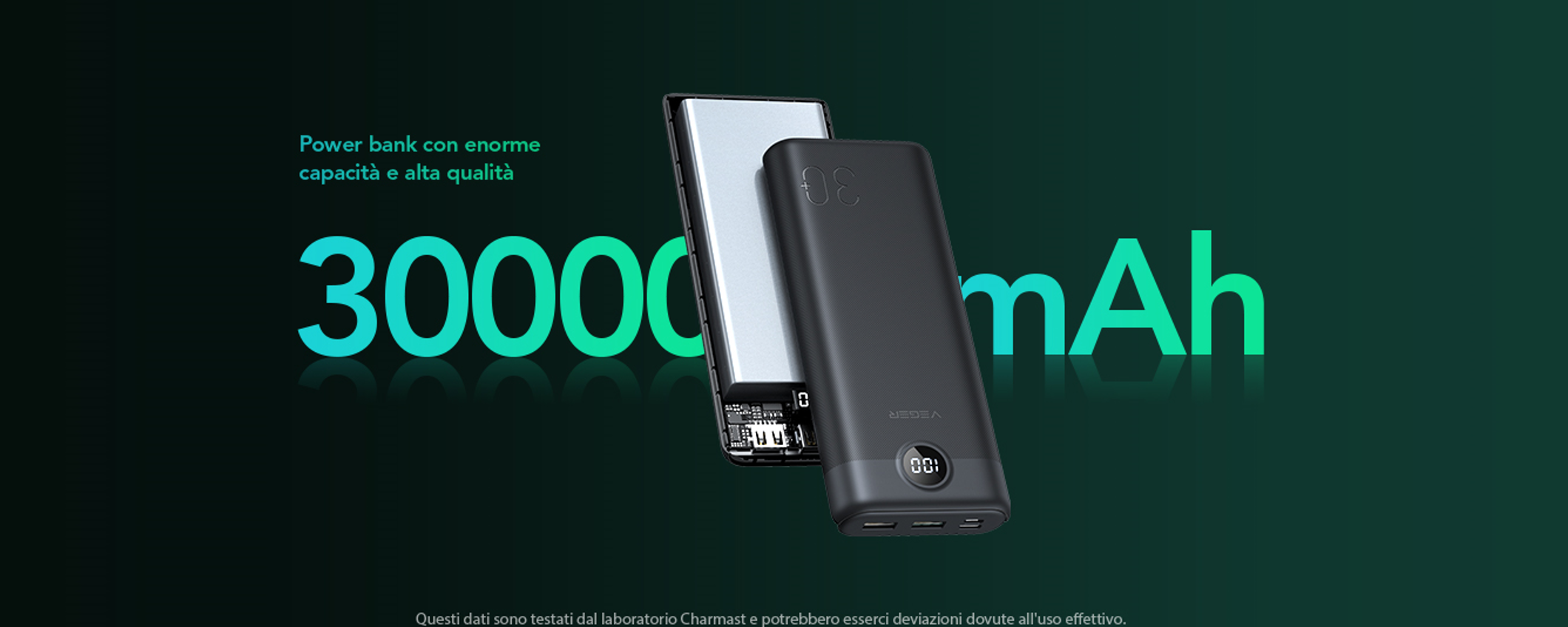 Powerbank 30000mAh multiporta: è la MIGLIORE ad appena 29€ Powerbank 30000mAh multiporta: è la MIGLIORE ad appena 29€