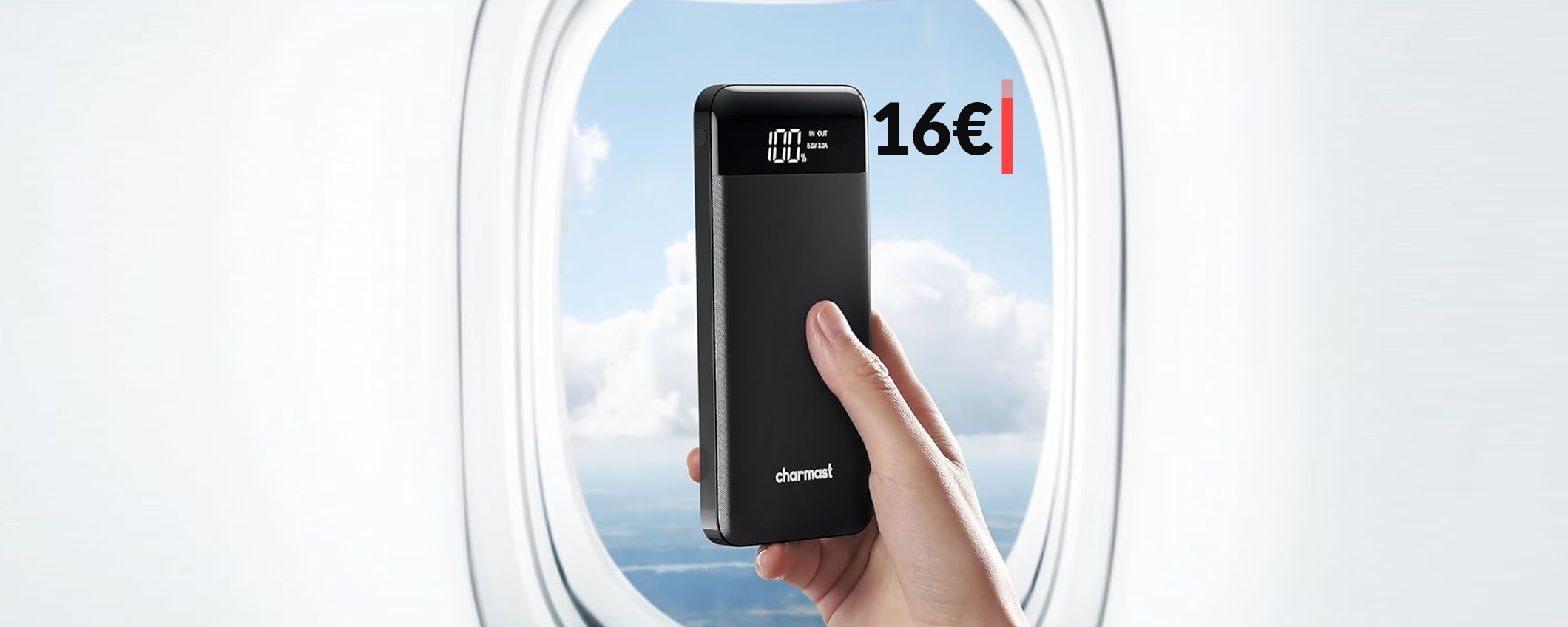 Powerbank MULTIPORTA 10400 mAh: la migliore ad appena 16€