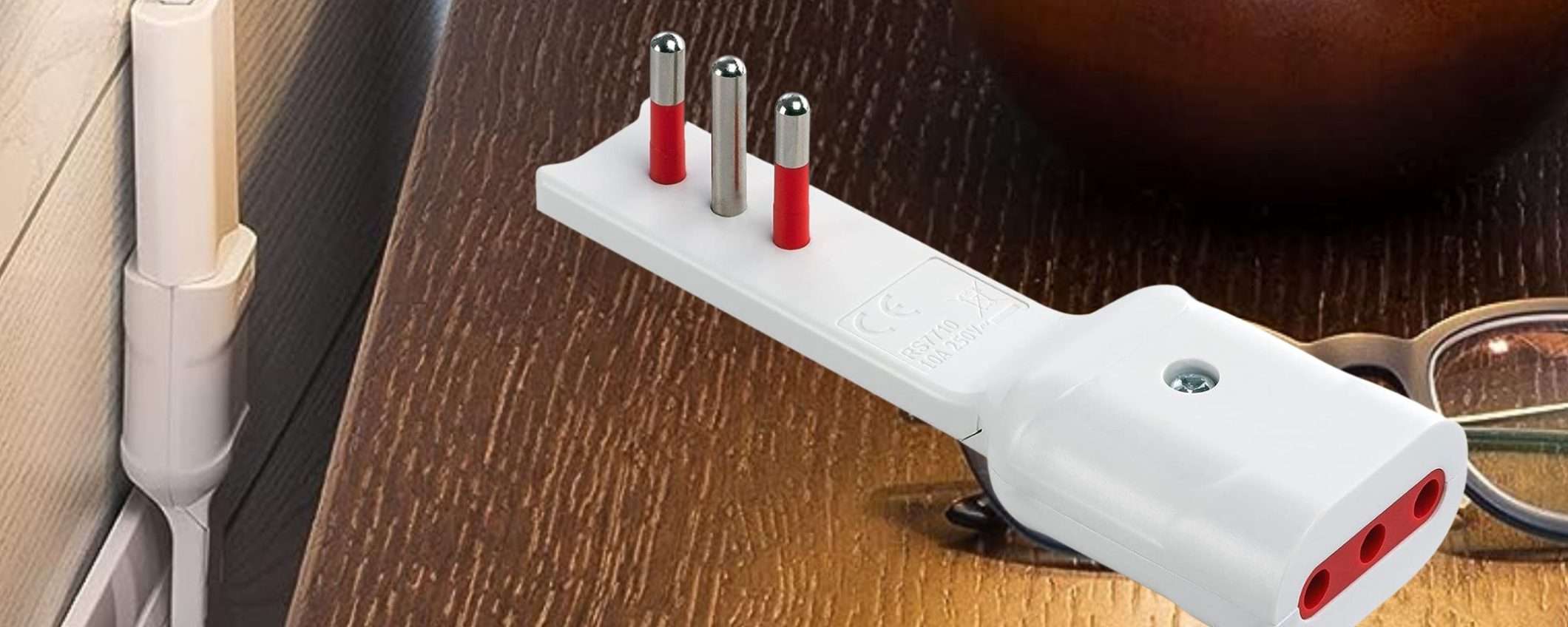 Presa ingombrante dietro al mobile ADDIO grazie a questa GENIALATA unica Presa ingombrante dietro al mobile ADDIO grazie a questa GENIALATA unica
