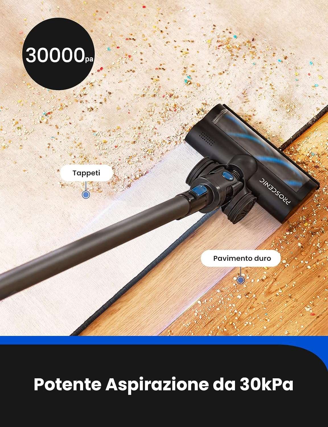 proscenic-p11-scopa-elettrica-smart-potente
