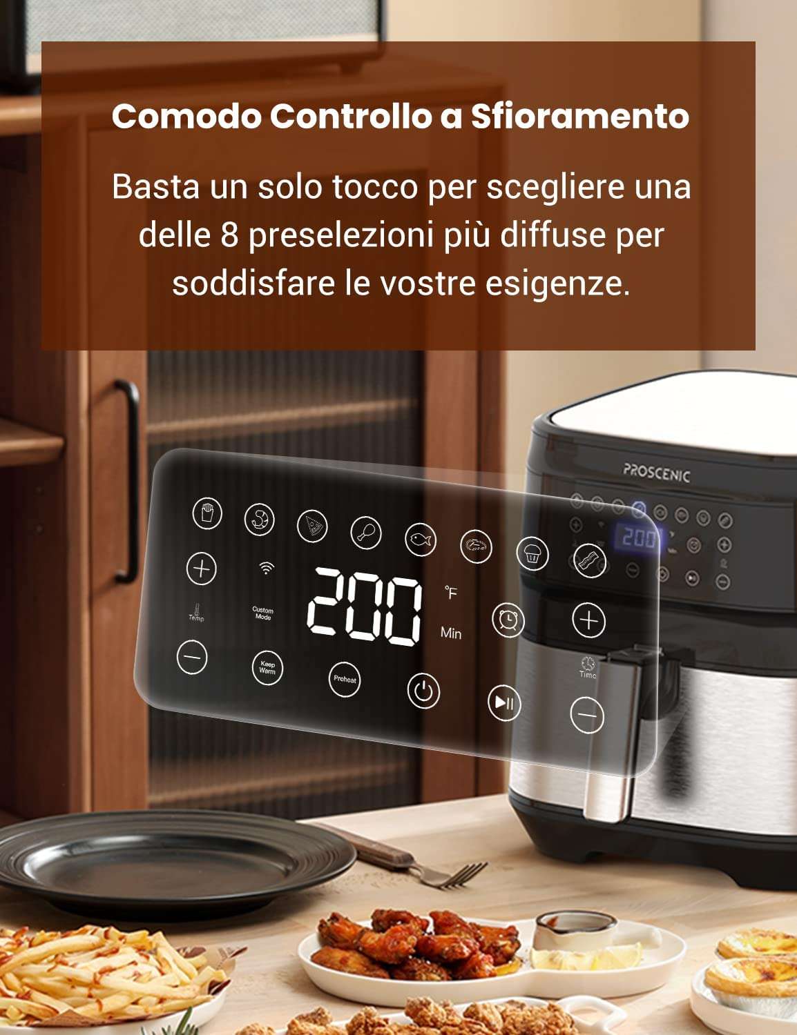 proscenic-t21-friggitrice-aria-controllo-vocale-app-79e-funzioni