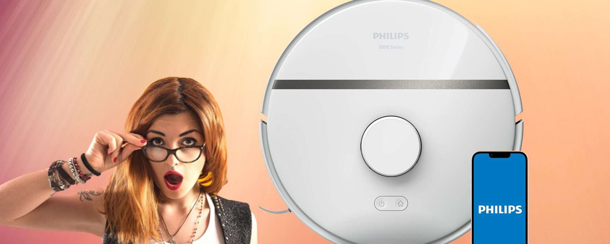 Robot aspira e lava Philips in offerta su Amazon: risparmia 123€ Robot aspira e lava Philips in offerta su Amazon: risparmia 123€