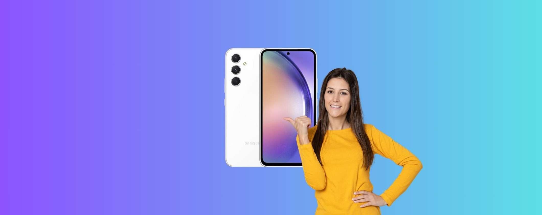 Samsung Galaxy A54: PREZZO SHOCK e Tasso Zero su Unieuro Samsung Galaxy A54: PREZZO SHOCK e Tasso Zero su Unieuro