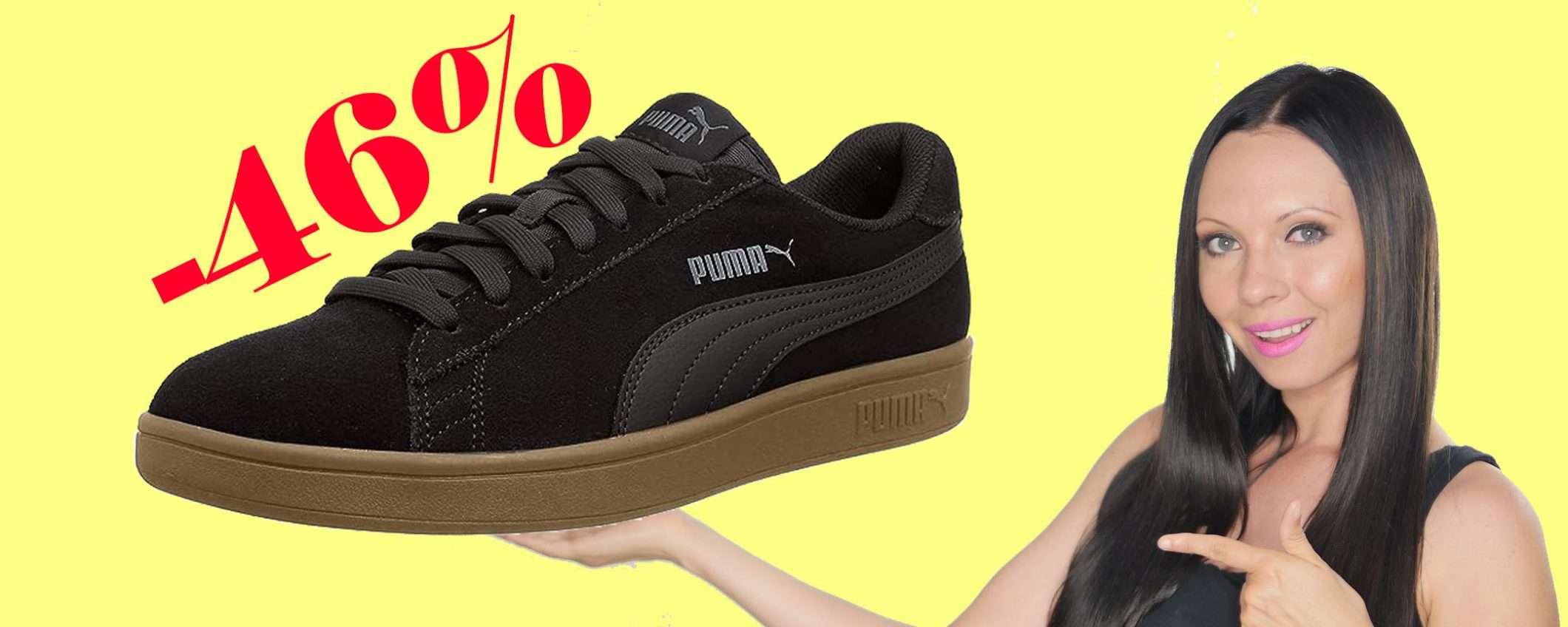 Scarpe Puma Smash V2 in SUPER OFFERTA scontate del 46% Scarpe Puma Smash V2 in SUPER OFFERTA scontate del 46%
