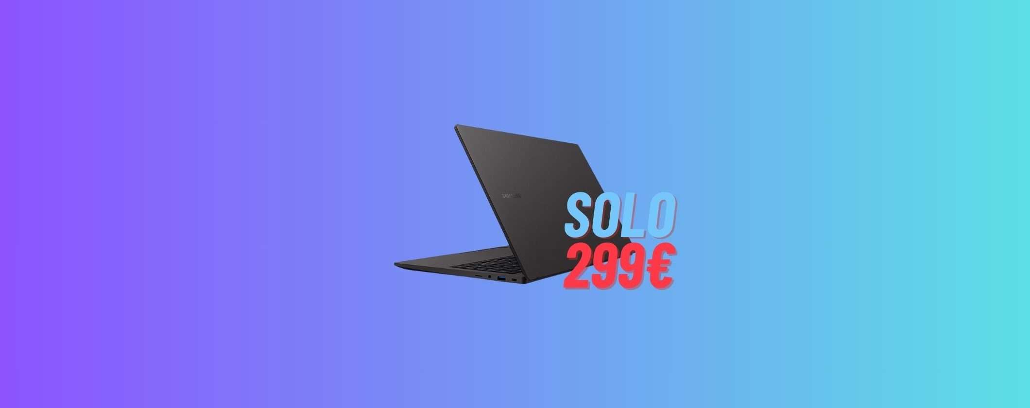 Scopri come ottenere il Samsung Galaxy Book2 a soli 299€ Scopri come ottenere il Samsung Galaxy Book2 a soli 299€