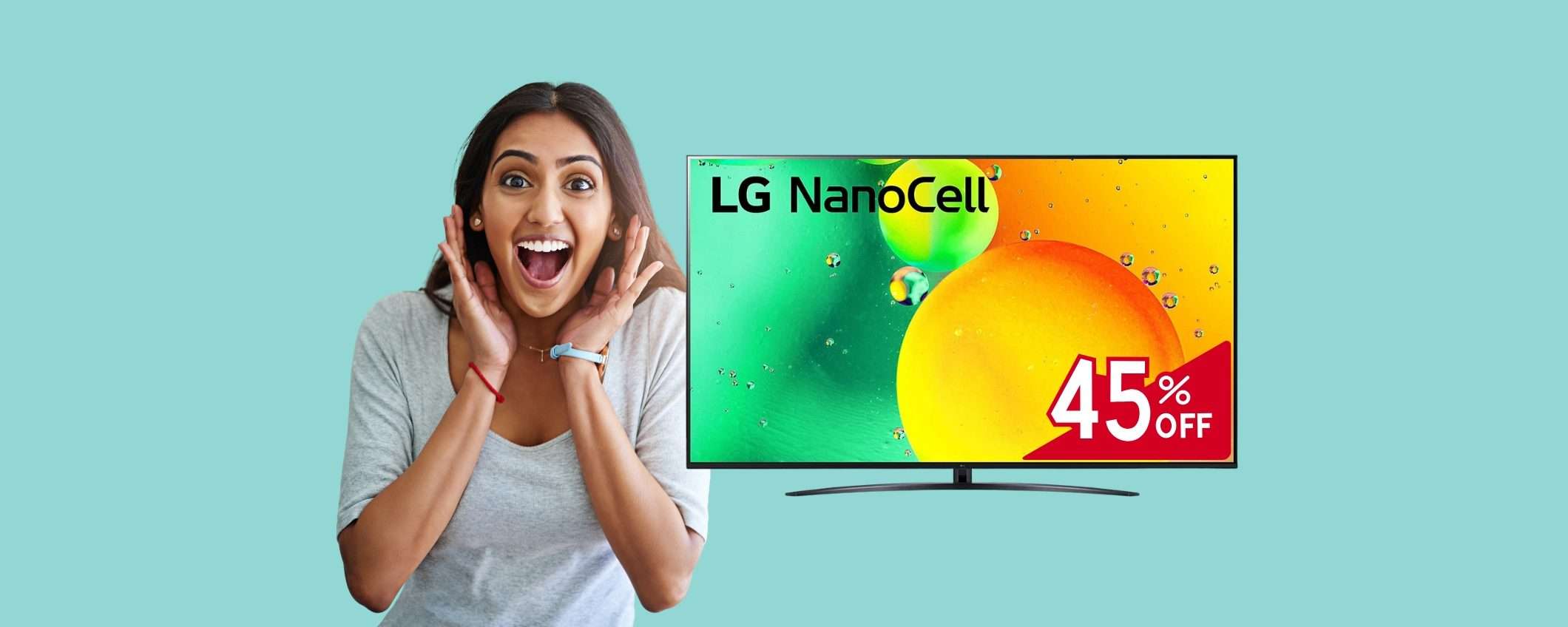 Smart TV LG NanoCell da 43 Smart TV LG NanoCell da 43