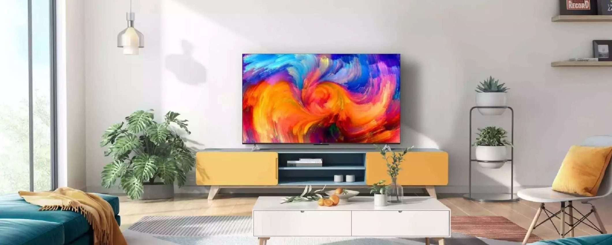 Smart TV da 65 pollici in offerta a 499€ su Amazon: è un VERO AFFARE