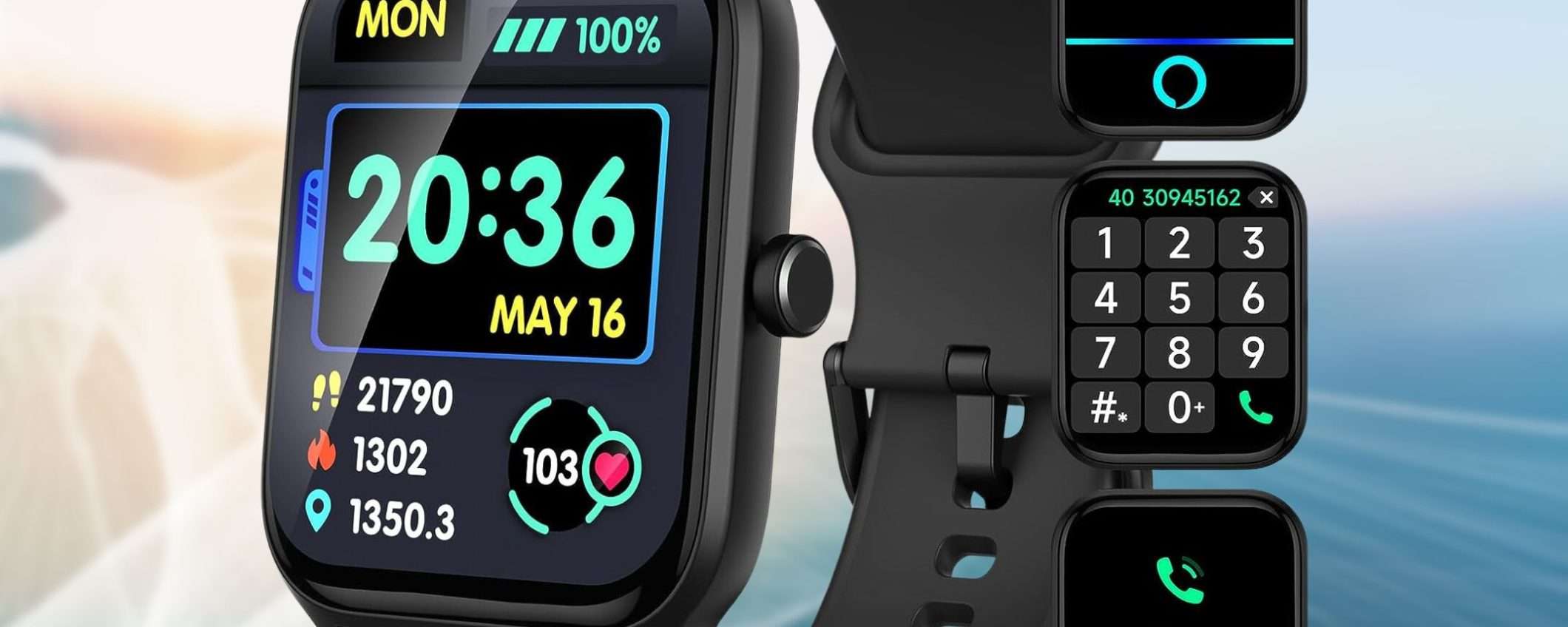 Questo smartwatch a 29€ è un PC da polso: Alexa e telefonate dal polso (-62%) Questo smartwatch a 29€ è un PC da polso: Alexa e telefonate dal polso (-62%)