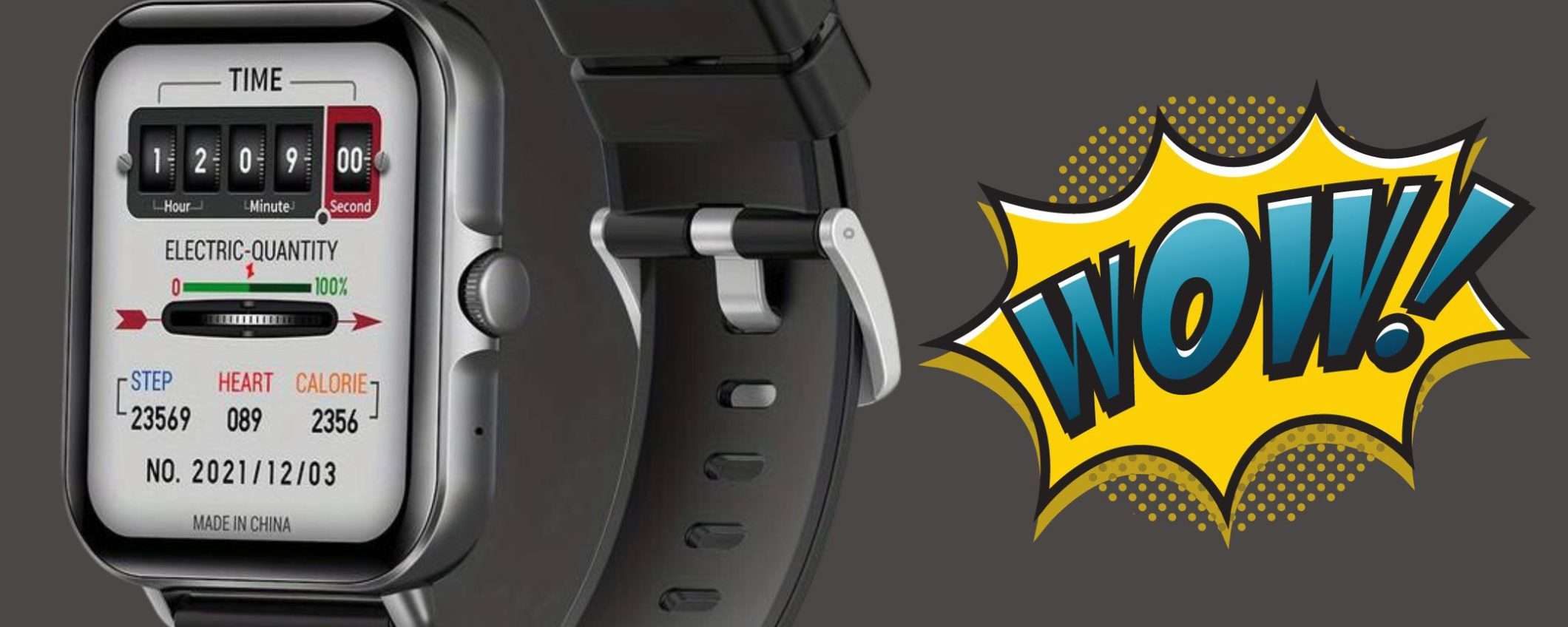 Questo smartwatch a 15€ è PAZZESCO: display enorme, una marea di funzioni Questo smartwatch a 15€ è PAZZESCO: display enorme, una marea di funzioni
