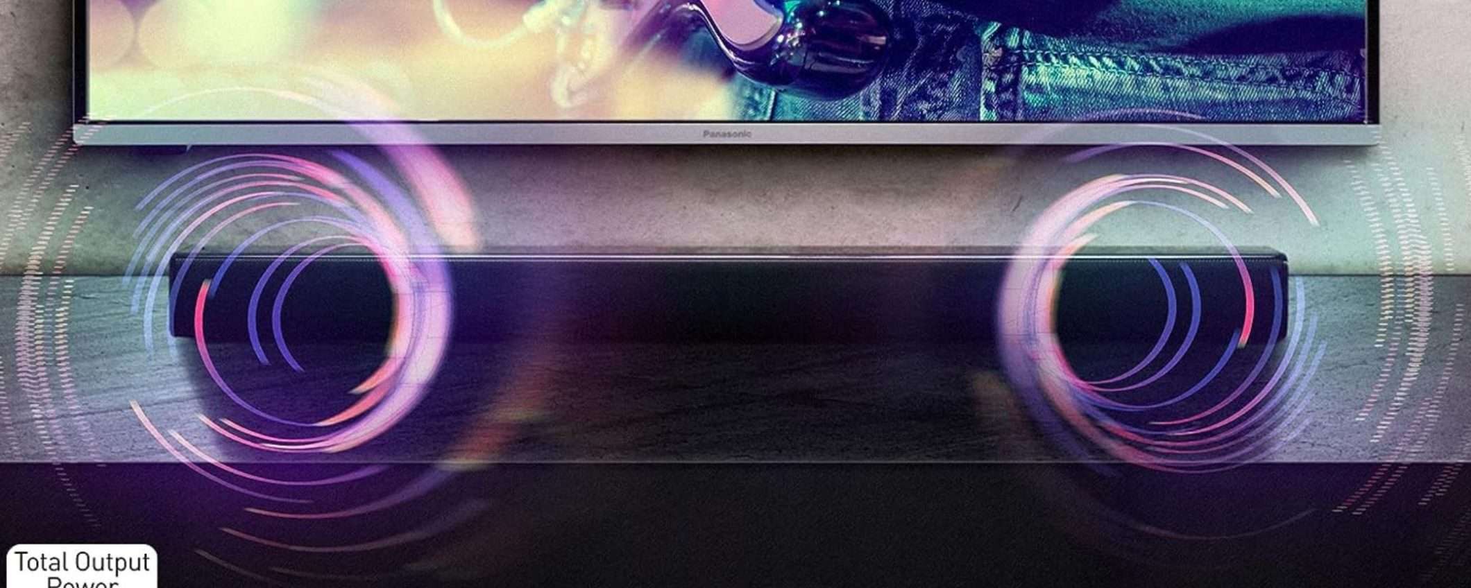 Panasonic: una soundbar SENSAZIONALE a prezzo ridicolo su Amazon (64€) Panasonic: una soundbar SENSAZIONALE a prezzo ridicolo su Amazon (64€)