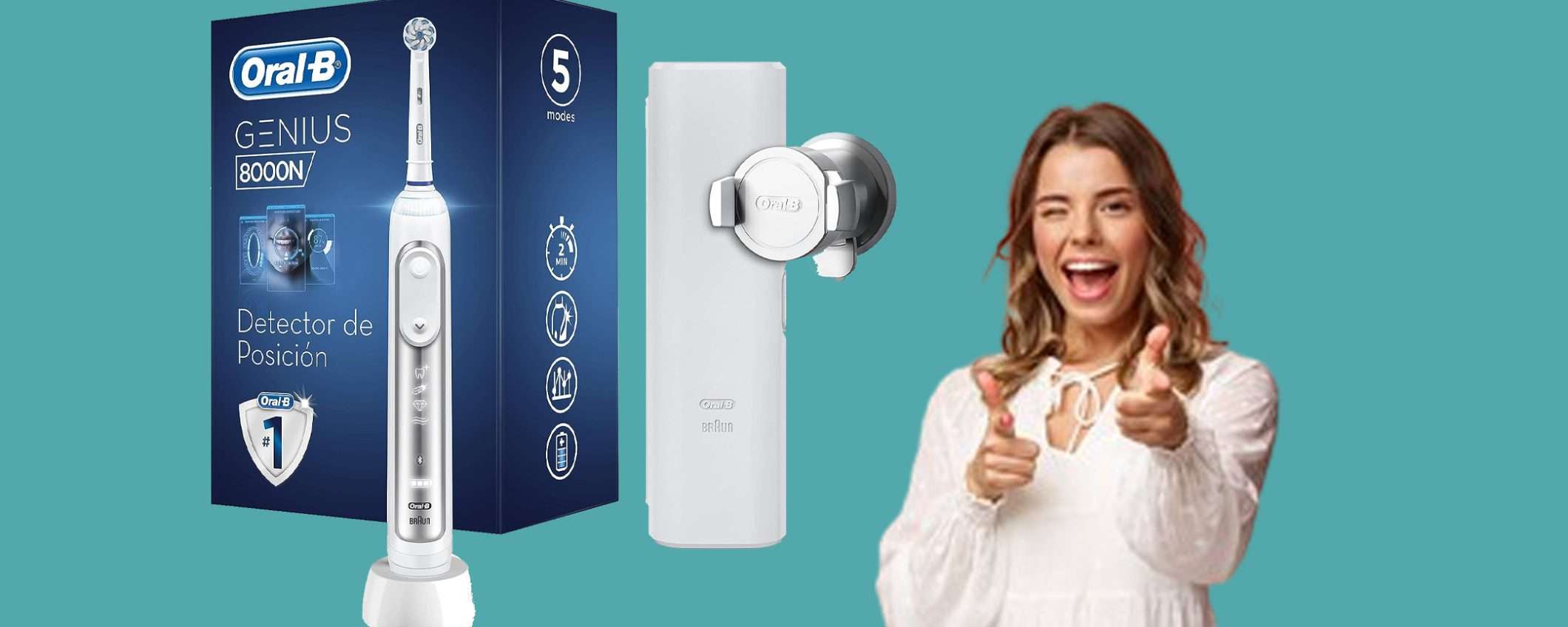 Spazzolino elettrico Oral-B in super sconto: prezzo TOP su Amazon Spazzolino elettrico Oral-B in super sconto: prezzo TOP su Amazon