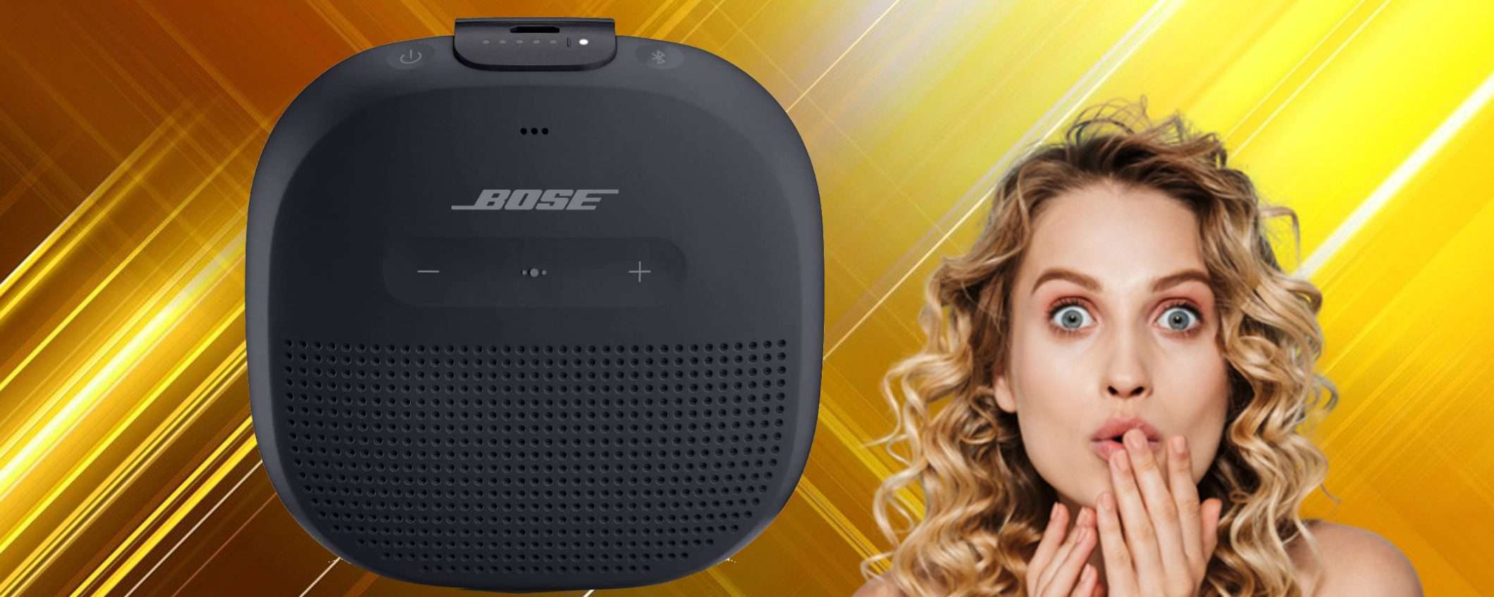 Speaker Bose SoundLink Micro in offerta BOMBA, suono pazzesco Speaker Bose SoundLink Micro in offerta BOMBA, suono pazzesco