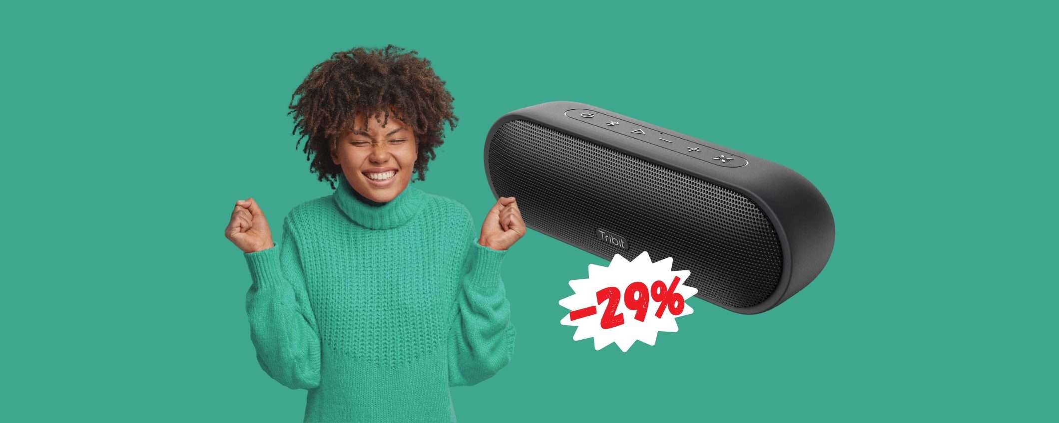 Speaker Bluetooth da 24W impermeabile a MENO di 60€ Speaker Bluetooth da 24W impermeabile a MENO di 60€