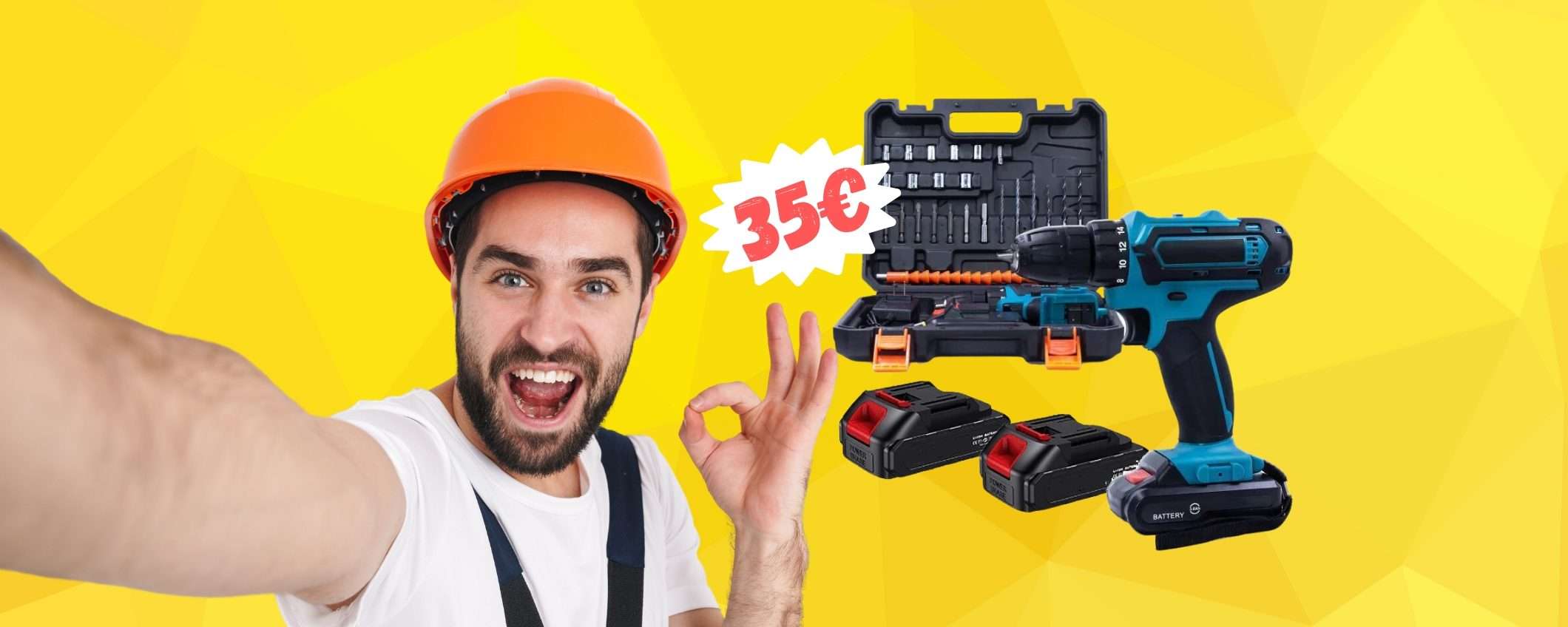 Super OFFERTA eBay per questo trapano avvitatore, ora solo 35€ Super OFFERTA eBay per questo trapano avvitatore, ora solo 35€