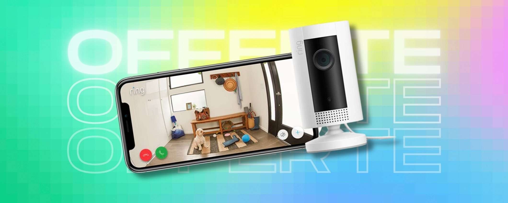 Telecamera MINI che scompare: Ring Indoor per sicurezza al TOP (-17%) Telecamera MINI che scompare: Ring Indoor per sicurezza al TOP (-17%)