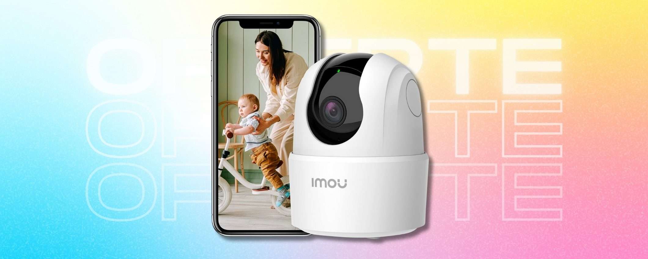 Una telecamera, 360° di visione: tutto al SICURO con 4 funzioni pro Una telecamera, 360° di visione: tutto al SICURO con 4 funzioni pro