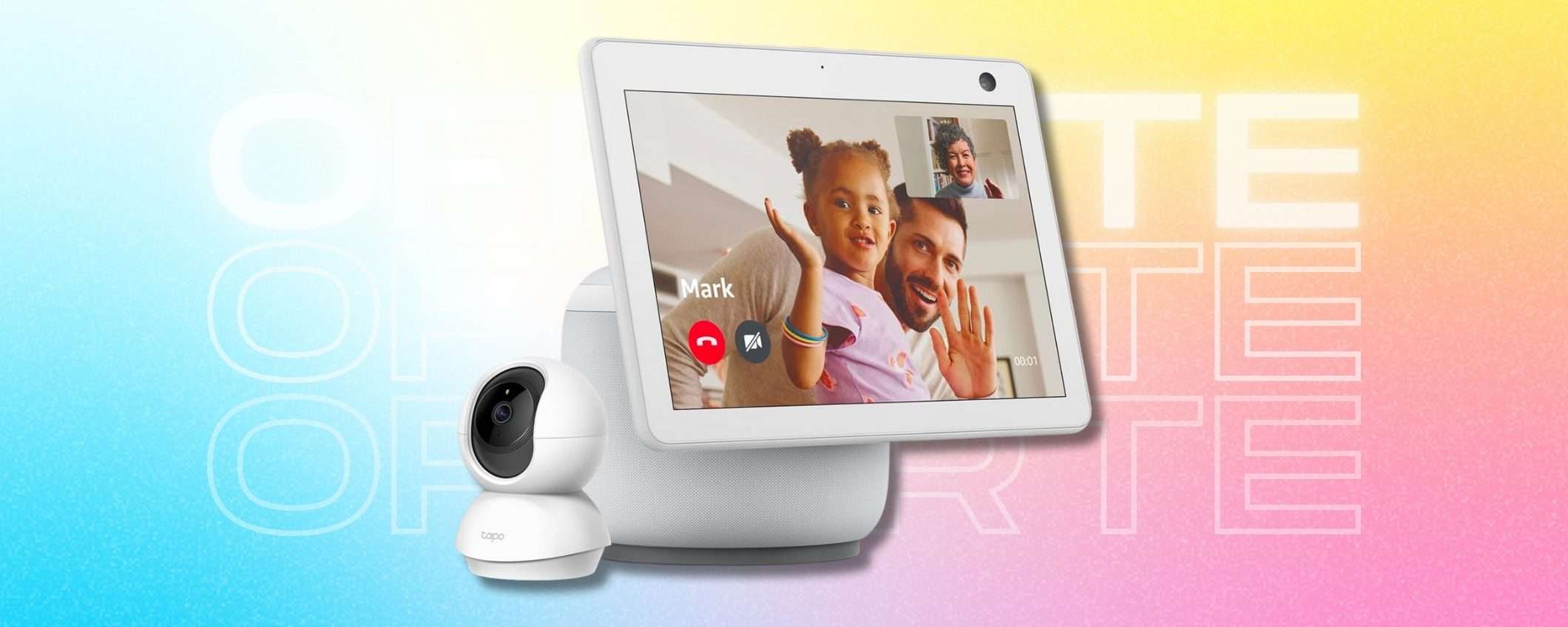 Echo Show 10 per un assistente UNICO + telecamera (casa smart SUBITO) Echo Show 10 per un assistente UNICO + telecamera (casa smart SUBITO)