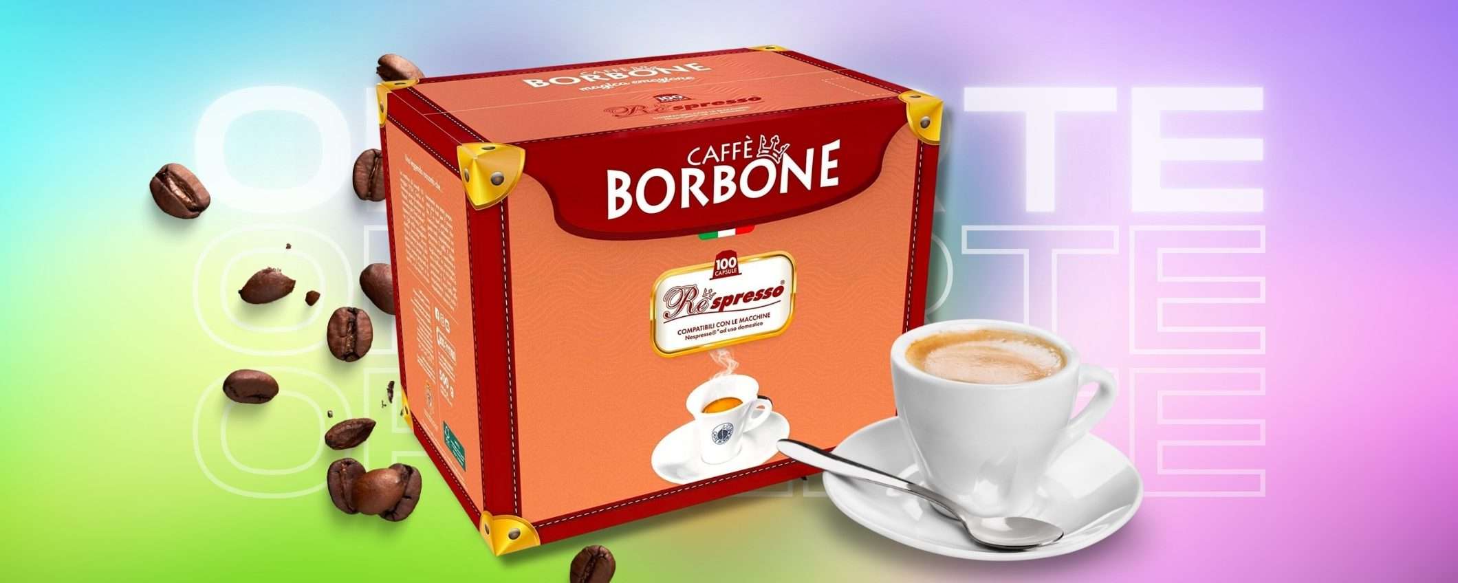 200 Capsule Borbone REspresso miscela NERA a 0,15€ l'una: affarone 200 Capsule Borbone REspresso miscela NERA a 0,15€ l'una: affarone