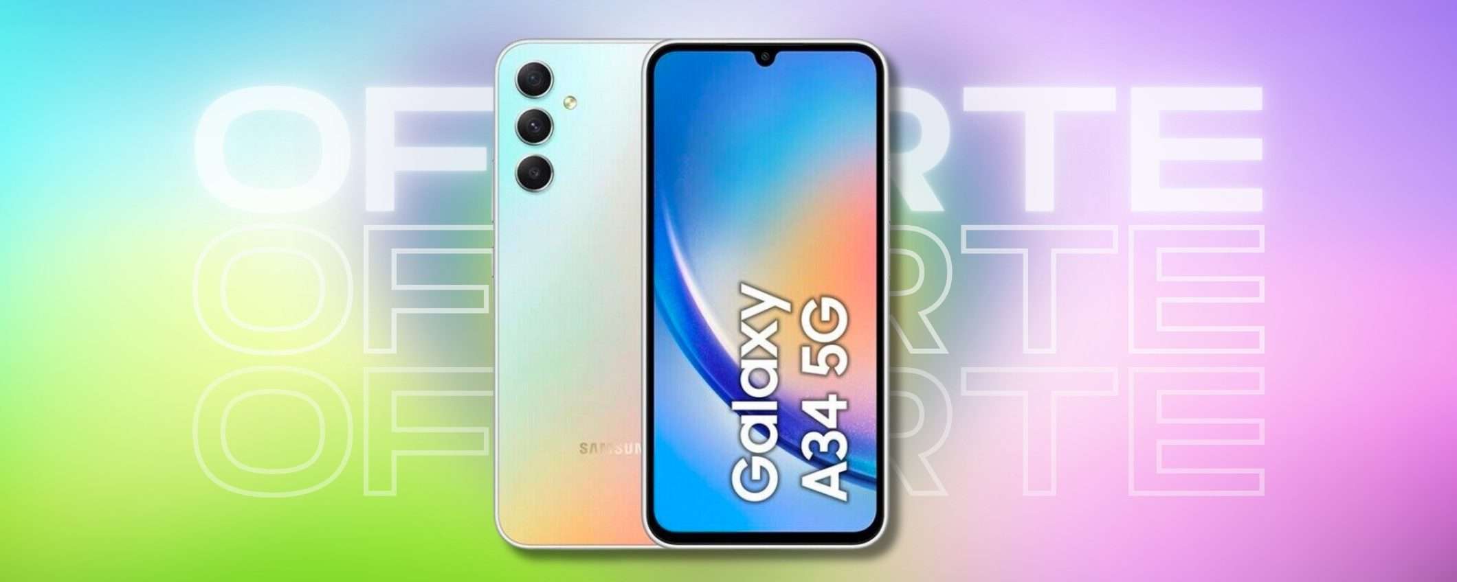 Samsung Galaxy A34 5G per 0 problemi di spazio: 256GB, prezzo più BASSO Samsung Galaxy A34 5G per 0 problemi di spazio: 256GB, prezzo più BASSO