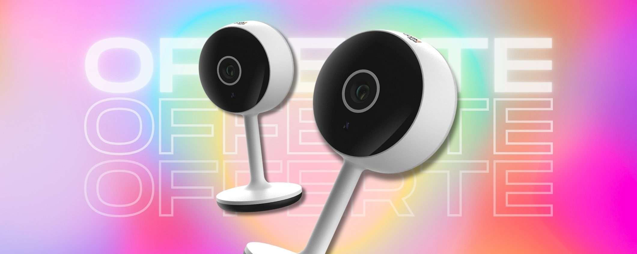 Telecamera WiFi di DESIGN, casa al sicuro e qualità eccezionale (19€) Telecamera WiFi di DESIGN, casa al sicuro e qualità eccezionale (19€)