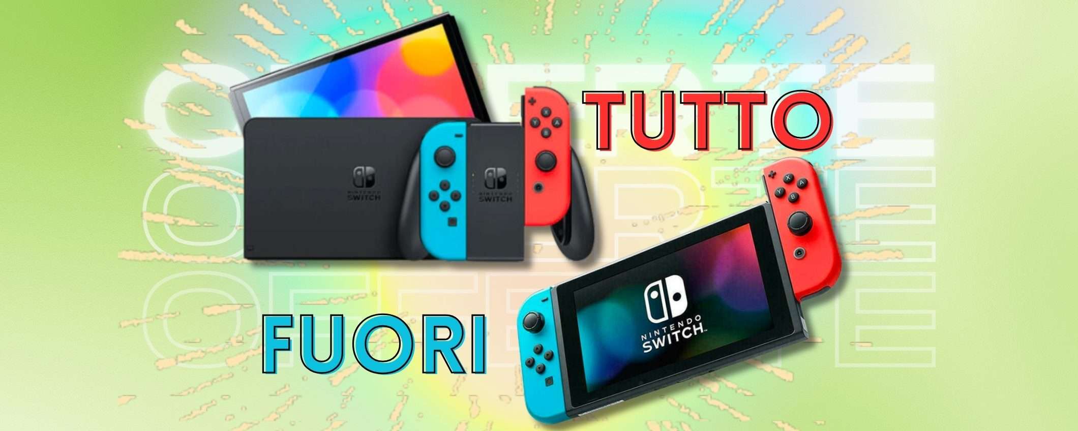 Nintendo Switch OLED e classica, prezzi FUORI TUTTO con codice eBay Nintendo Switch OLED e classica, prezzi FUORI TUTTO con codice eBay