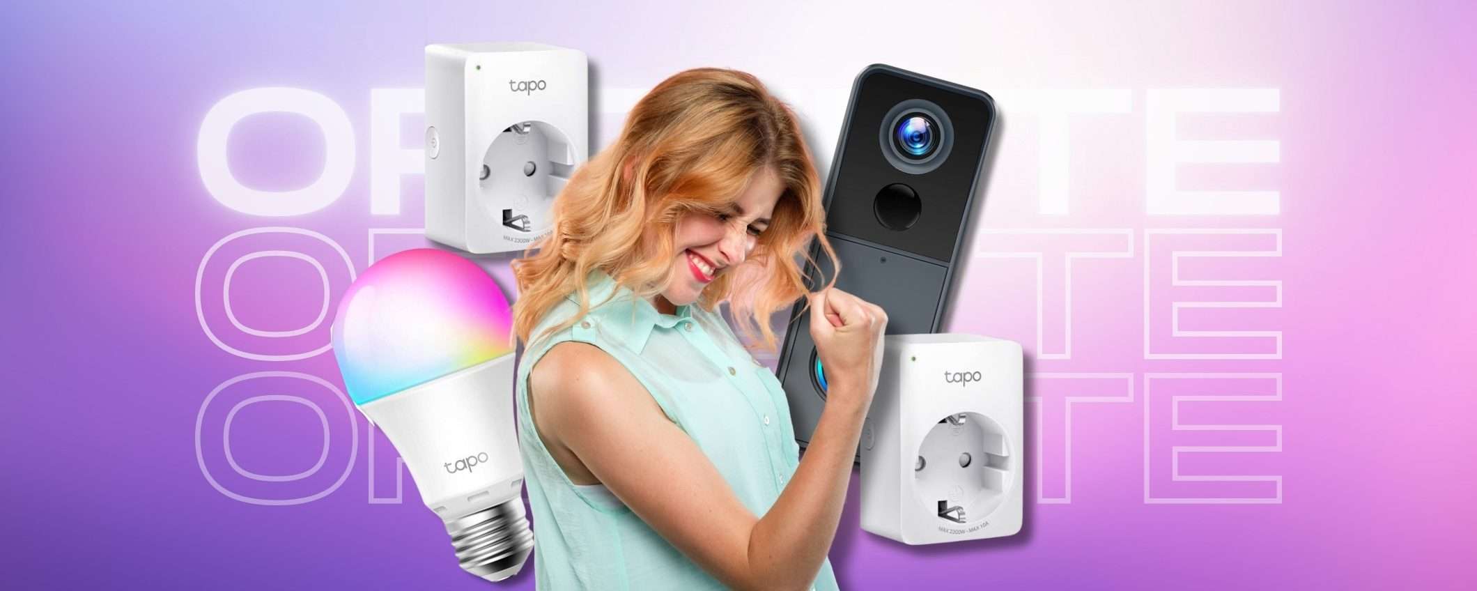 3 prodotti per casa SMART all'istante, risparmio garantito su Amazon