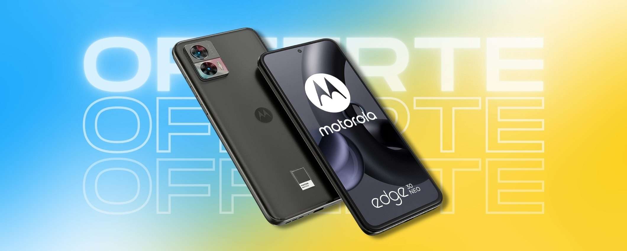 Motorola edge 30 Neo è lo smartphone dal prezzo TROPPO buono (-17%) Motorola edge 30 Neo è lo smartphone dal prezzo TROPPO buono (-17%)